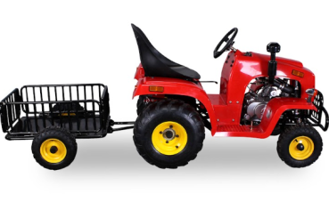 Preview: Kindertraktor MRM oder Nitro Motors 110ccm 4 Takt Jetzt wieder mit 3 Gang Semiautomatik und Anhänger